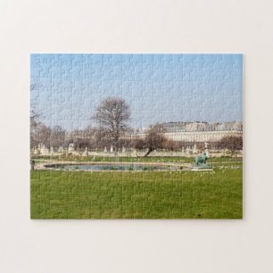 Puzzle Jardin des Tuileries en hiver - Paris