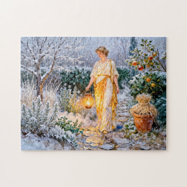 Puzzle Jardin d'hiver de la déesse grecque Hestia (Horizontal)