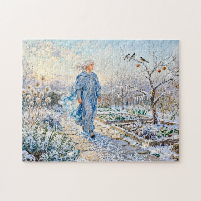 Puzzle Jardin d'hiver du dieu grec Borée (Horizontal)