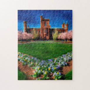 Puzzle Jardin du château de Smithsonian Les fleurs de cer