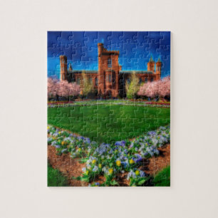 Puzzle Jardin du château de Smithsonian Les fleurs de cer