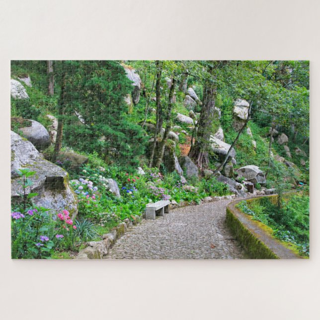 Puzzle Jardin du château des Maures, Sintra, Portugal (Horizontal)