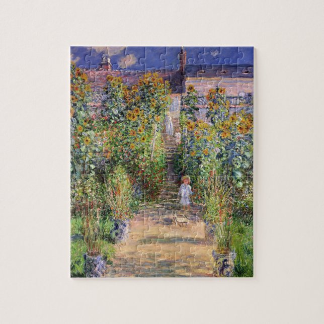 Puzzle Jardin du Monet à Vétheuil (Vertical)