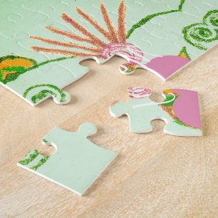 Puzzle Jardin Éclectique Enchantant : Beauté Florale Dive