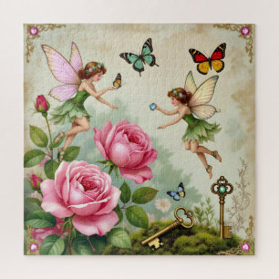 Puzzle Jardin Enchanté des Fées Florales