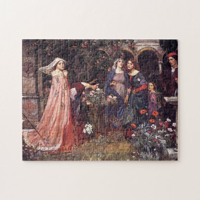 Puzzle Jardin enchanté par John Waterhouse (Horizontal)