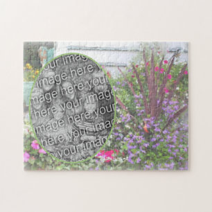 Puzzle Jardin Fleur Jardin Peinture Ajouter Votre Photo