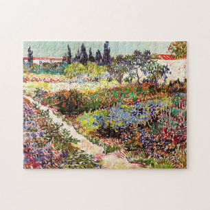 Puzzle Jardin Fleuri Van Gogh À Arles Floral Fine Art