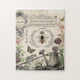 PUZZLE JARDIN FRANÇAIS D'ABEILLE