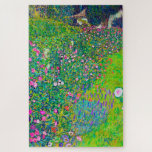 Puzzle Jardin Italien, Gustav Klimt<br><div class="desc">Gustav Klimt (14 juillet 1862 - 6 février 1918) était un peintre symboliste autrichien et l'un des membres les plus importants du mouvement de sécession de Vienne. Klimt est réputé pour ses peintures, ses peintures murales, ses croquis et autres objets d'art. En plus de ses oeuvres figuratives, qui comprennent des...</div>