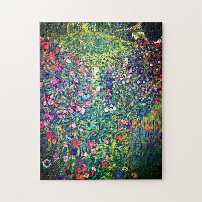 Puzzle Jardin italien Gustav Klimt (Vertical)