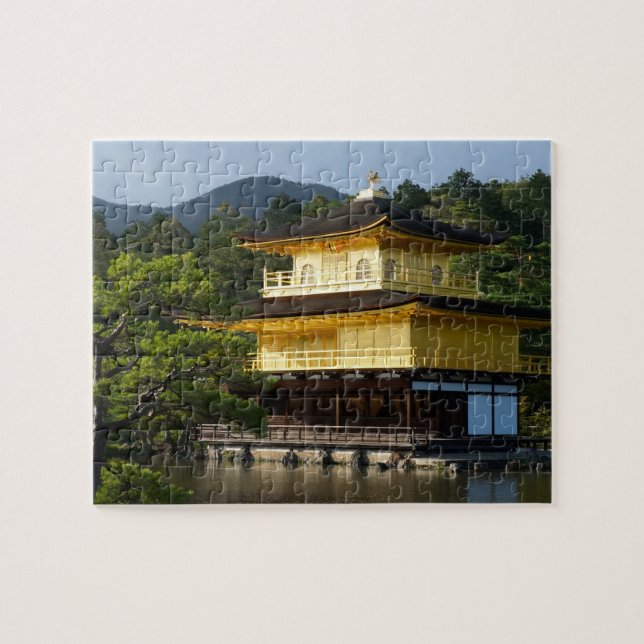 Puzzle Jardin japonais, temple de Kinkaku-JI, Kyoto, (Horizontal)