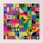 Puzzle Jardin moderne Abstrait<br><div class="desc">Un jardin abstrait en été</div>
