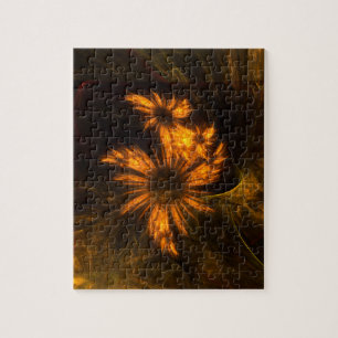 Puzzle Jardin mystique Art Abstrait
