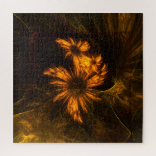 Puzzle Jardin mystique Art Abstrait