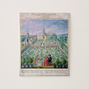Puzzle Jardin néerlandais, 1650 (la semaine sur le