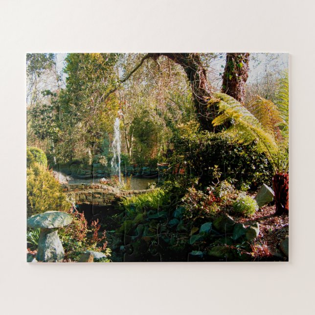 Puzzle Jardin paisible de Guernesey (Horizontal)