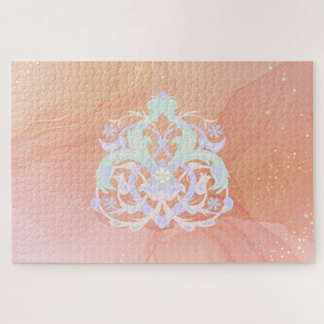 Puzzle Jardin Pastel de Murmures – Floral Joyeux (Horizontal)