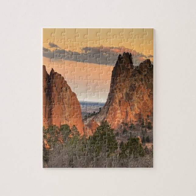 Puzzle Jardin sous la lumière douce (Vertical)