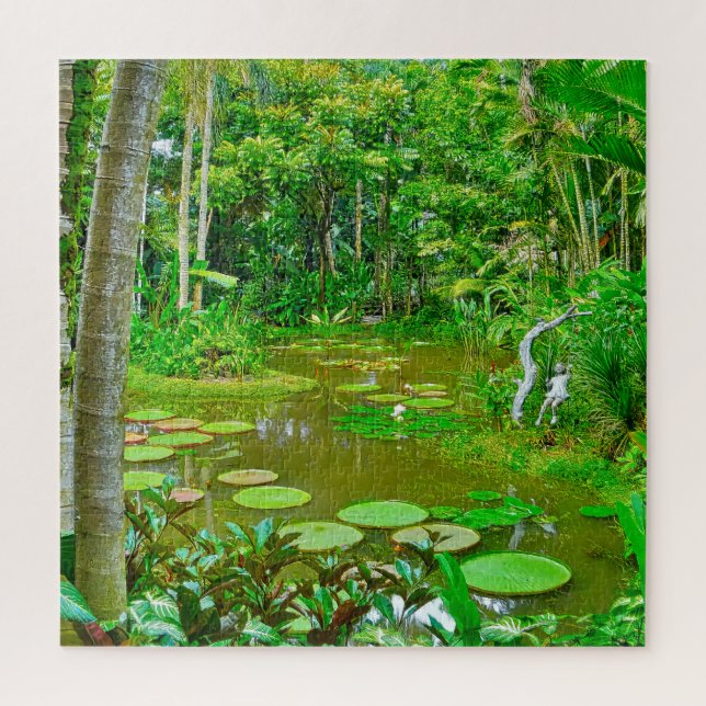 Puzzle Jardin tropical (Vertical)