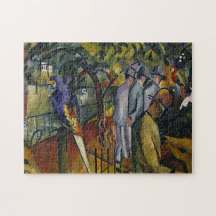 Puzzle Jardin zoologique I d'August Macke