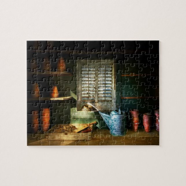 Puzzle Jardinier - Le hangar du potier (Horizontal)
