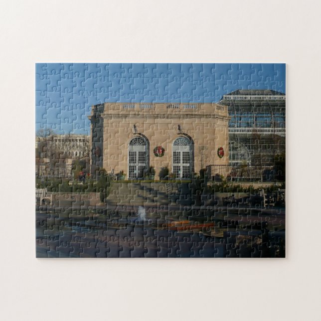 Puzzle Jardins botaniques à Noël à Washington DC (Horizontal)