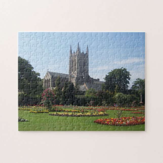 Puzzle Jardins d'abbaye, Suffolk, Angleterre (Horizontal)