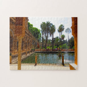 Puzzle Jardins de l'Alcazar de Séville, Espagne