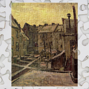Puzzle Jardins de vieilles maisons par Vincent van Gogh