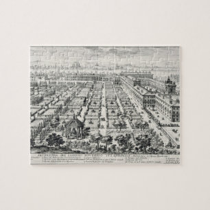 Puzzle Jardins du Quirinale, de 'Li Giardini di Rom