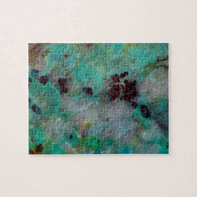 Puzzle Jasper de Chrysocolle Bleu (Horizontal)
