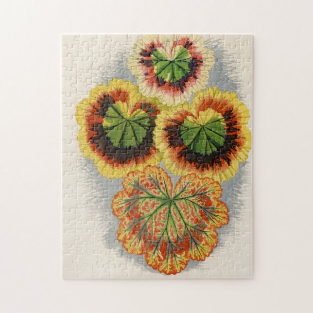 Puzzle Jaune jardiner vert botanique 2022 (Vertical)