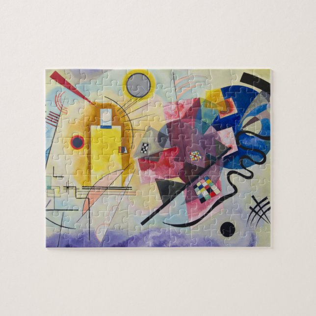 Puzzle Jaune, Rouge, Bleu par Wassily Kandinsky (Horizontal)