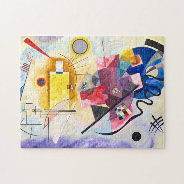 Puzzle Jaune Rouge Bleu - Wassily Kandinsky - (Horizontal)