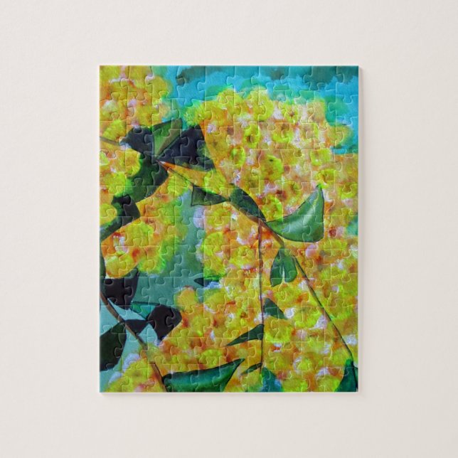 Puzzle Jaune Wattle (Vertical)