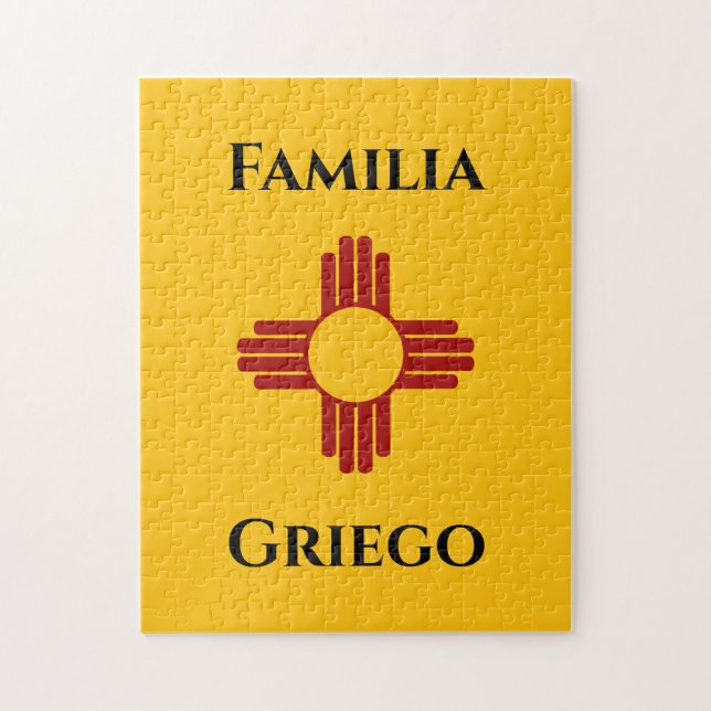 Puzzle Jaune Zia Soleil Puro Nuevo Mexique (Vertical)