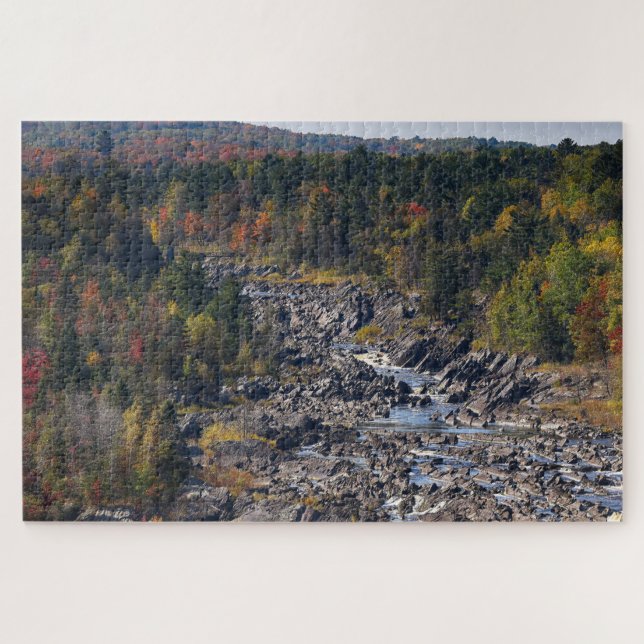 Puzzle Jay Cooke State Park Minnesota St. Louis River (Horizontal)