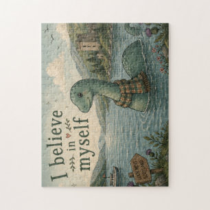 Puzzle Je crois en moi-même Loch Ness Monster fantaisiste