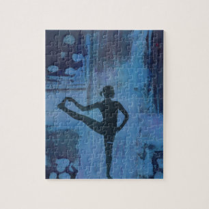 Puzzle Je garde ma fille de yoga d'équilibre