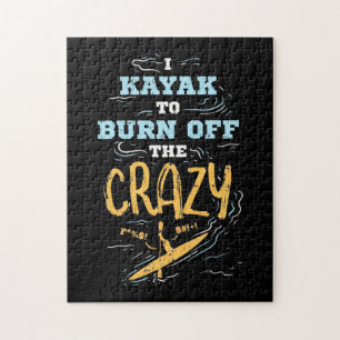 Puzzle Je Kayak Pour Brûler Le Fou