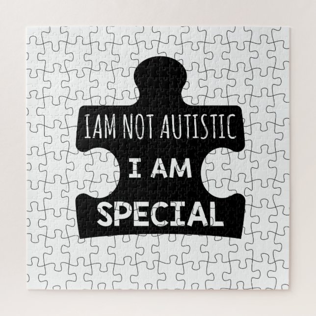 Puzzle Je ne suis pas autiste, je suis spécial (Vertical)