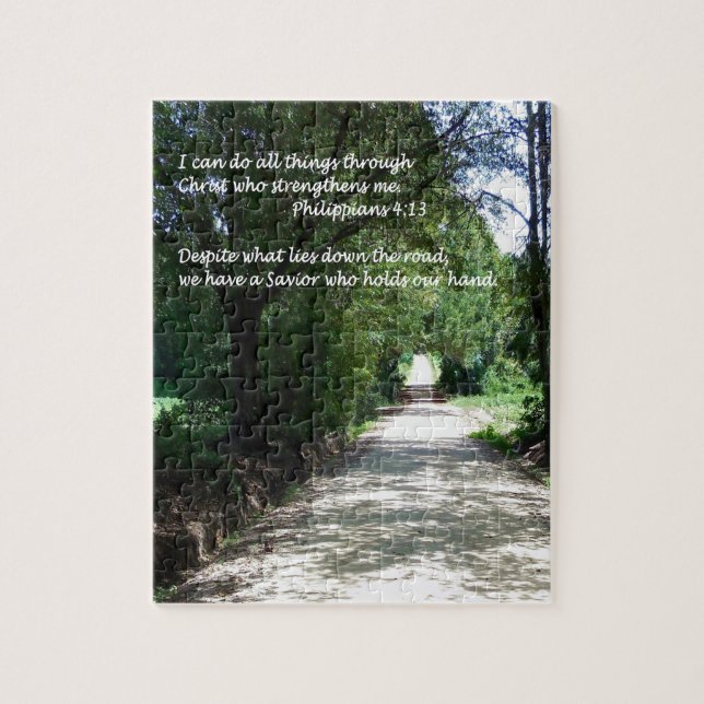 Puzzle Je peux faire tout des choses (Vertical)