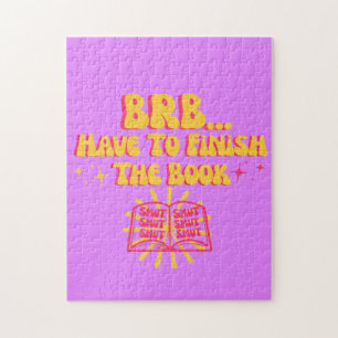 Puzzle Je Reviens Tout De Suite, Dois Finir Le Livre 