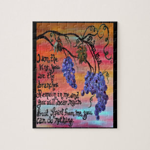 Puzzle Je suis la vigne John 15 5