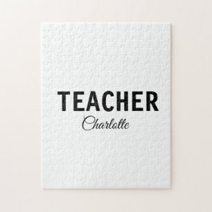 Puzzle Je suis professeur d'école Collègeajoutez votre no