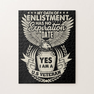 Puzzle Je Suis Un Vétéran Américain