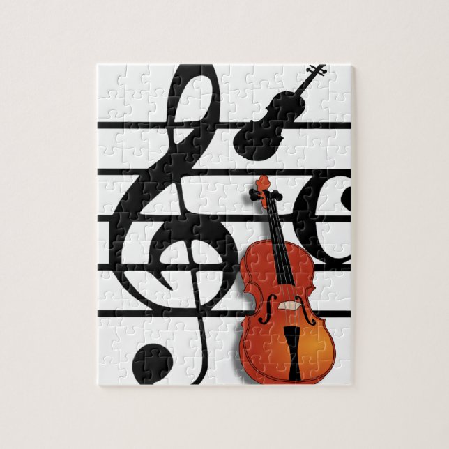 Puzzle Je Suis Violon_ (Vertical)