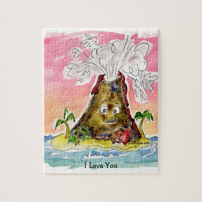 Puzzle Je t'ai lava (Vertical)