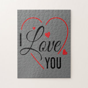 Puzzle je t'aime
